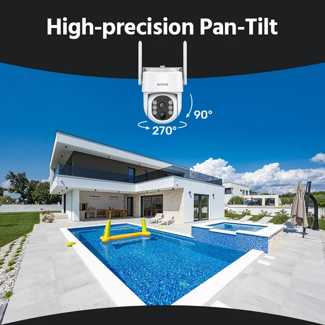 Annke 4MP solar security cameras 10CH 12 in LCD 2.4G 5.8G PTZ wifi security cameras PIR color night vision camera security wifi 2 Annke 4MP solar security cameras 10CH 12 in LCD 2.4G 5.8G PTZ wifi security cameras PIR color night vision camera security wifi 2