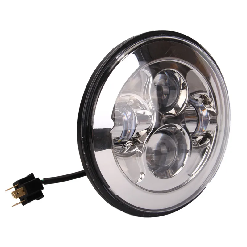 HOT SELL 7INCH 40W LED WRANGLER Headlight WORK LIGHT WITH HIGH LOW BEAM for MOTORCYCLE Led Fog Lamp
