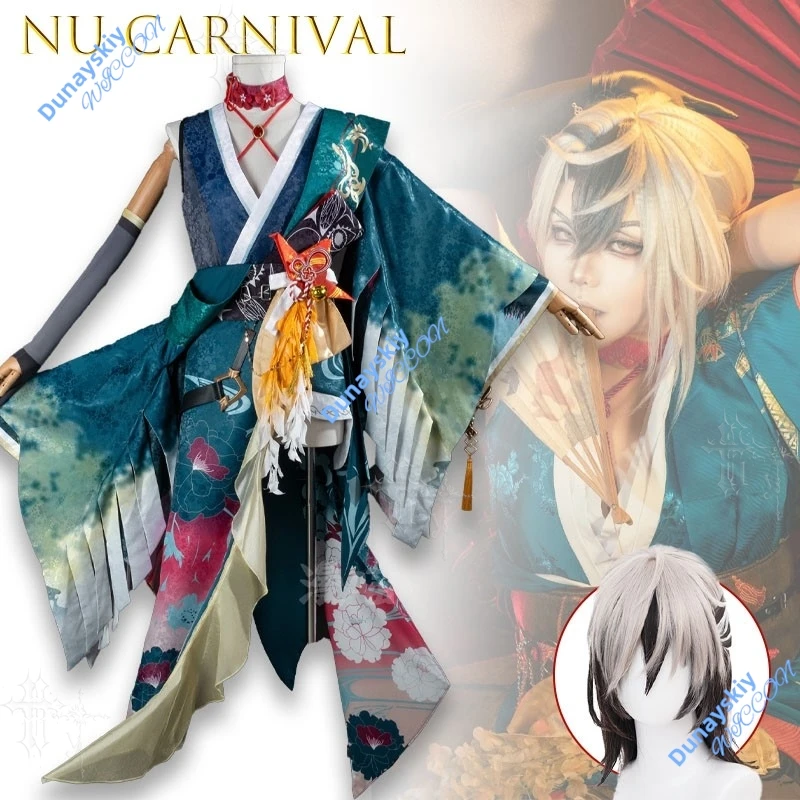 Костюм для косплея Game Nu Carnival Rei Wilting Flowers Burning Dreams, полный комплект Foregone Oathkeeper для ролевой игры на Хэллоуин в стиле комиксов.