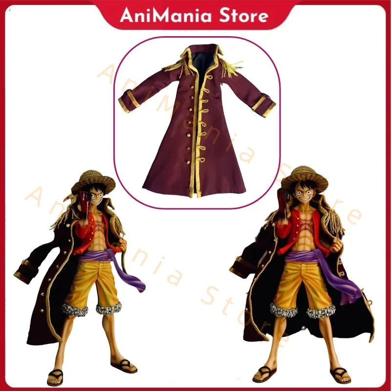 

In Stock ONE PIECE - Wano Country - Onigashima Arc - Monkey D. Luffy- Gol·D·Roger- Shanks Clothes Suit for 1/12 SHF Anime Action