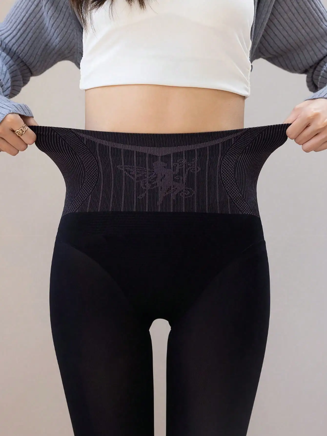 جوارب خفيفة للمياه، قطعة أثرية خفيفة للساق، سراويل ساق عارية طبيعية، خصر عالي للنساء للخريف/الشتاء، جوارب طويلة مخملية سميكة