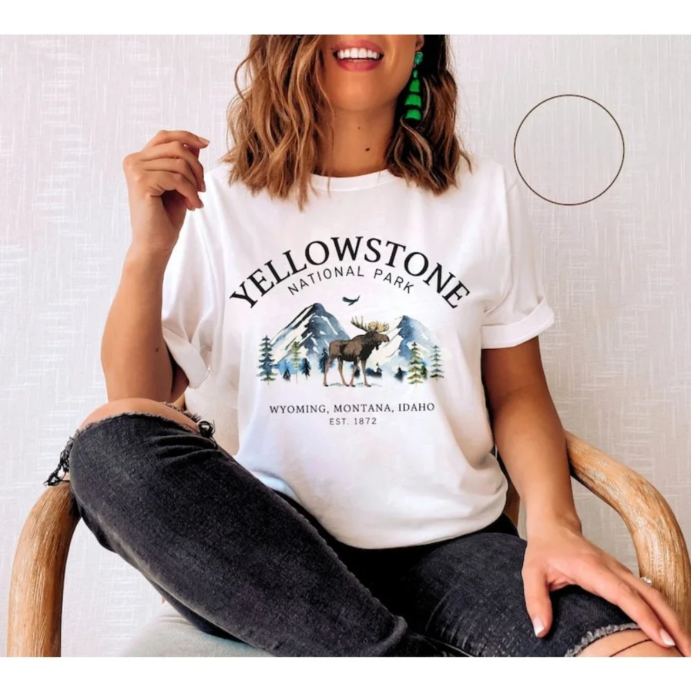 Yellowstone National Park Shirt, Yellowstone T-shirt - Unisex