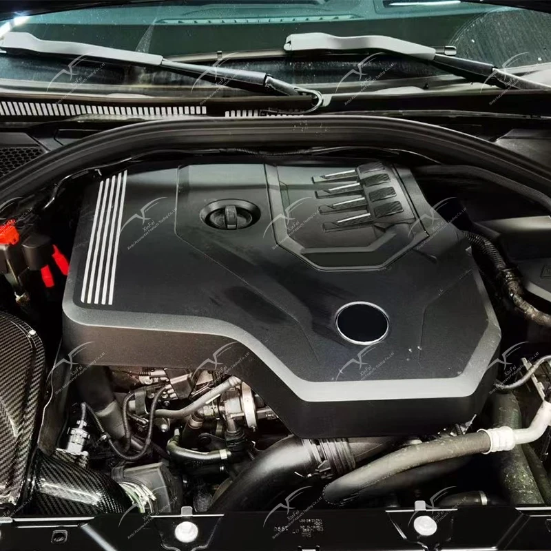 Suitable for 3 4 Series G B48 Car Modification Carbon Fiber Engine Hood Engine Intake System Kit Accessories