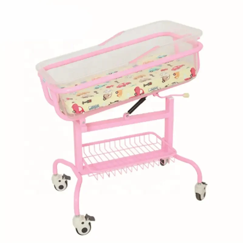 Multi-functional newborn movable tilting anti-spillage stroller baby crib