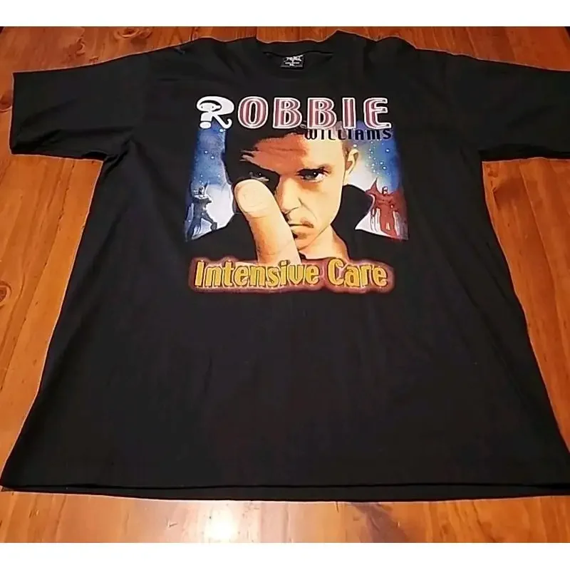 Vintage Robbie Williams Intensive Care Tee XL Music Artists English UK 2005