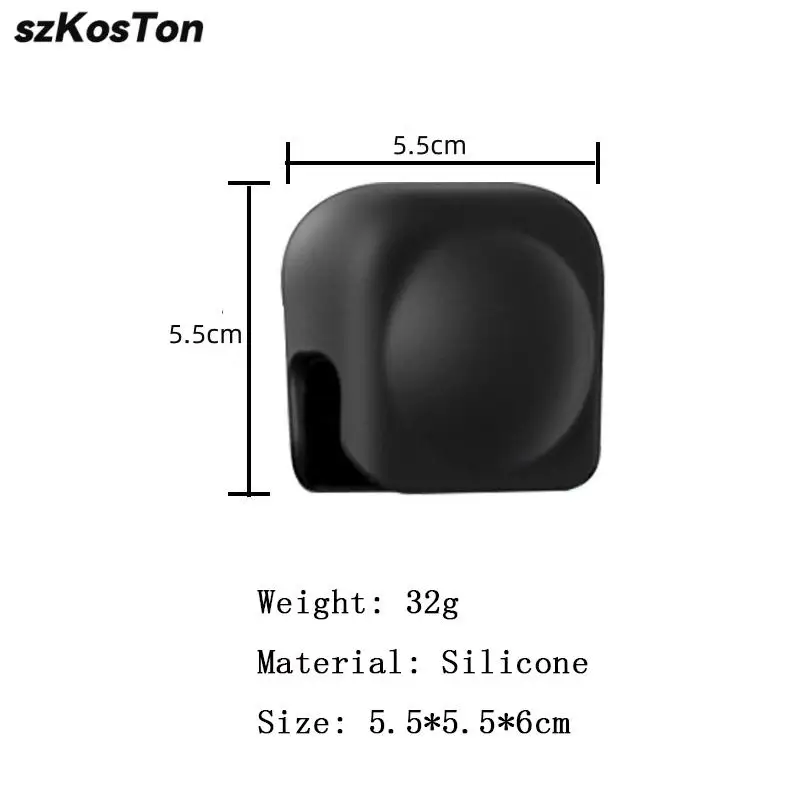 For Insta360 ONE X4 Camera Cover Shell Silicone Sports Camera Lens Cap Cover Scratch-Proof Guard Camera Accessories
