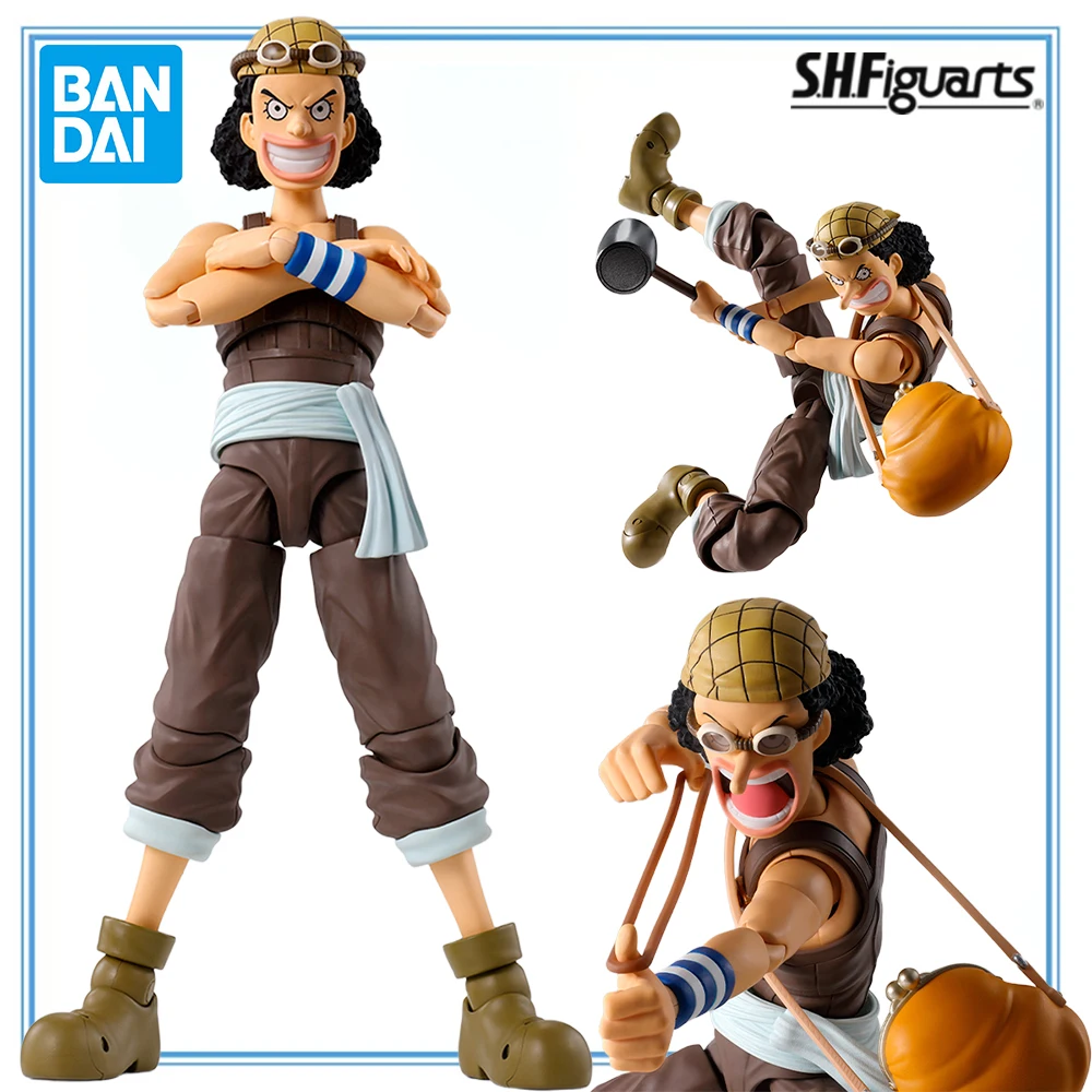 

100% оригинальная аниме-фигурка Bandai Spirits S.H.Figuarts One Piece Usopp Romance Dawn, экшн-фигурка, коллекция серии, модель игрушки