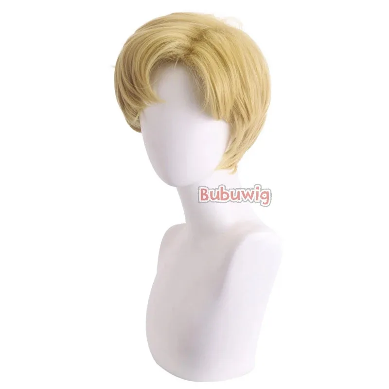 

CyBubuwig синтетические волосы Haruka Ten'ou Sailor Uranus парики для косплея женские короткие прямые 28 см светлый парик для вечеринки термостойкий