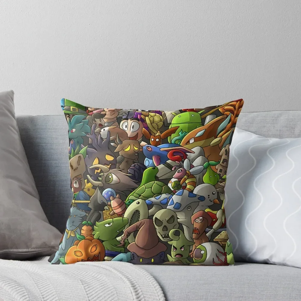 

ALL TERRARIA PETS- Digital Throw Pillow christmas cushions covers bed pillows Pillow