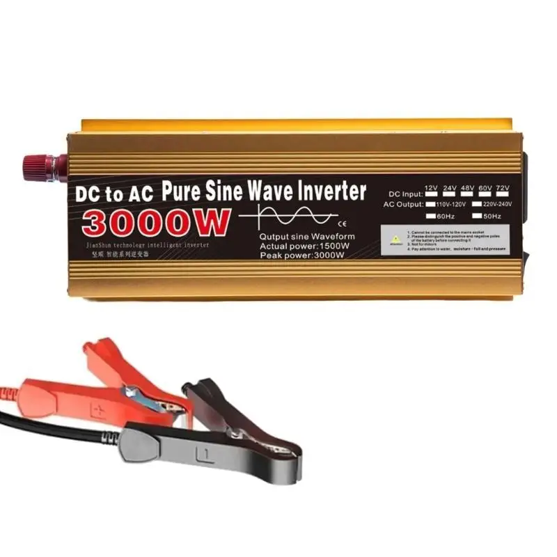 

Y1UD Эффективное преобразование энергии Вход 12 В Синусоидальные инверторы ABS с выходной мощностью 1600 Вт Простые в ABS для