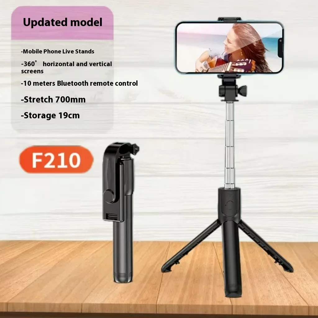 New Tripod for Smartphone Camera,Tripods Stand with Bluetooth shutter,Wireless Selfie Stick brackets with Phone Holder