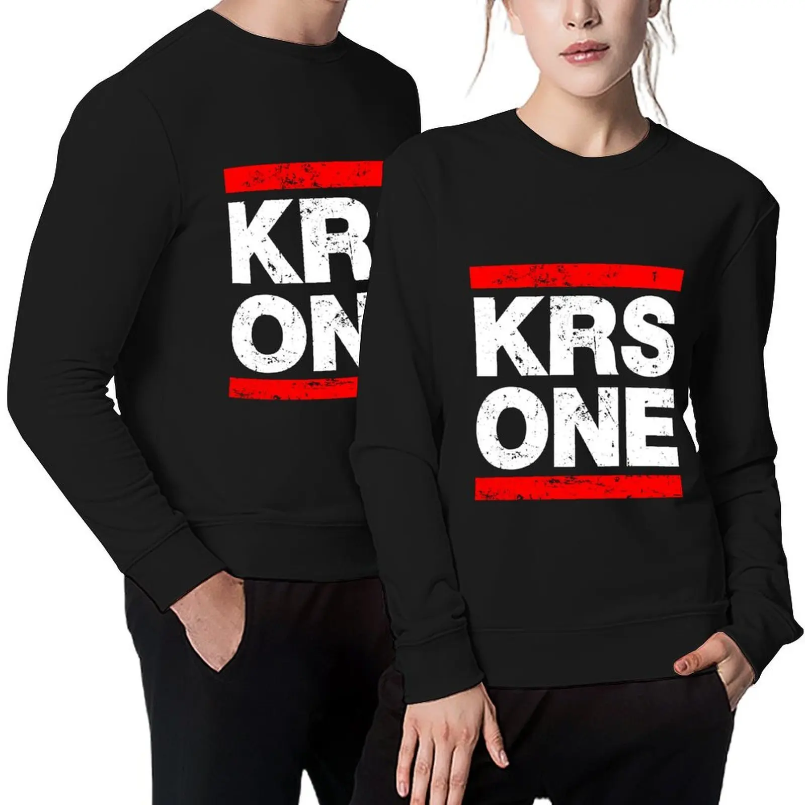

KRS One Pullover tracksuit anime clothing korean style clothes japanese style men's sweatshirts