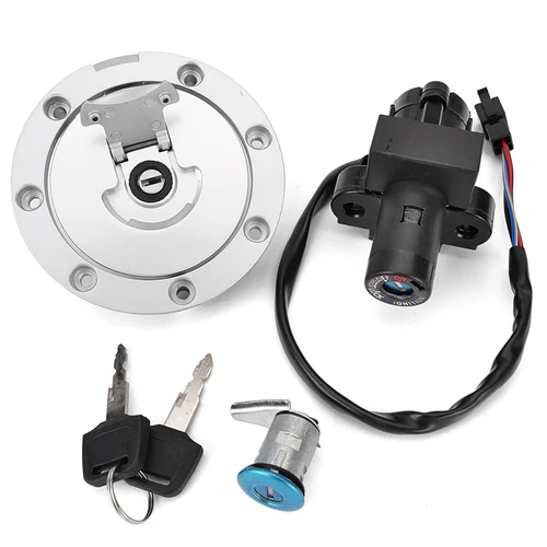 Llave de bloqueo de asiento de tapa de combustible de Gas, interruptor de encendido para Honda CBR250, CBR400, CBR600, CBR900, VFR400, RVF400, NSR250 / CBR 250, 400, 600, 900