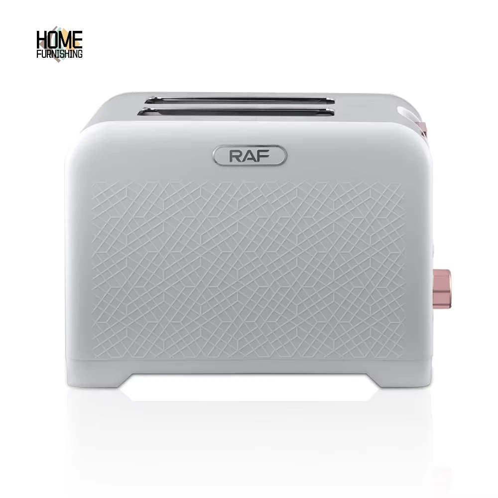 

RAF 2024 New Design 2 Slice Toaster Defrost Multi Function Removable Crumb Tray Toaster Bread Wide Long Slots Toaster