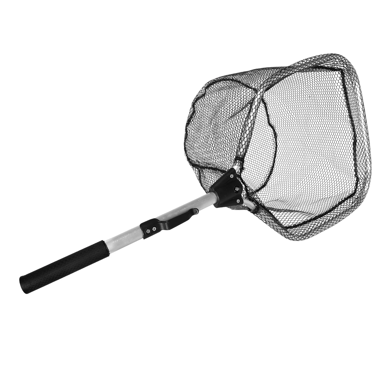 

Lightweight Folding Silicone Fishing Net Portable Landing Net for Bass Trout Catfish Crab Sea Beach Fishing Trasmayo Para