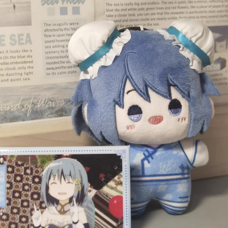 

2025 10 см Puella Magi Madoka Magica плюшевый Akemi Homura Miki Sayaka Tomoe Mami морская звезда кулон для тела брелок милая подарочная игрушка