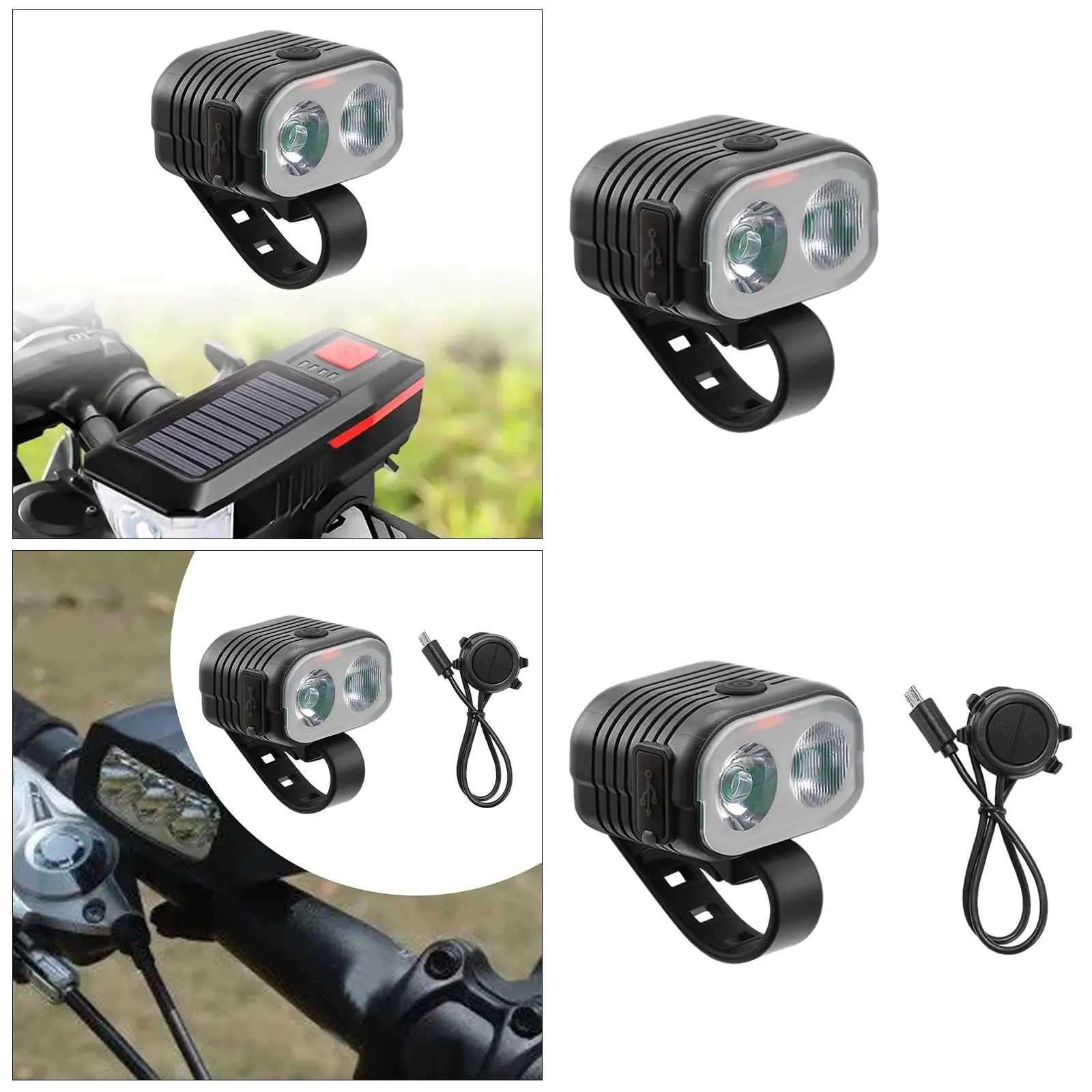 Bike Front Light 6 Modes Bike Headlight for Enthusiast Mountain Bikes Sports