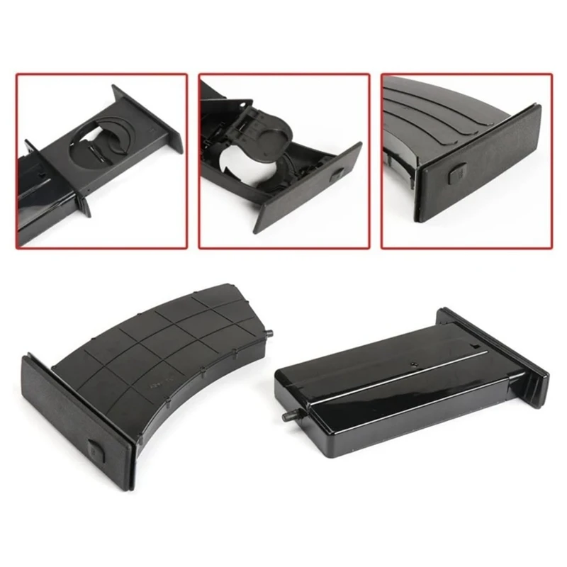 Super Sale Car Front Water Cup Holder 51459125622 51459125626 for BMW 5Series E60 E61 2004-2010 LHD