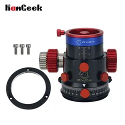 CYCK 42mm Travel Telescope Focuser with Convex / Round Adapter Ring for Sky-Watcher 150 and DOB Deep Space Photography