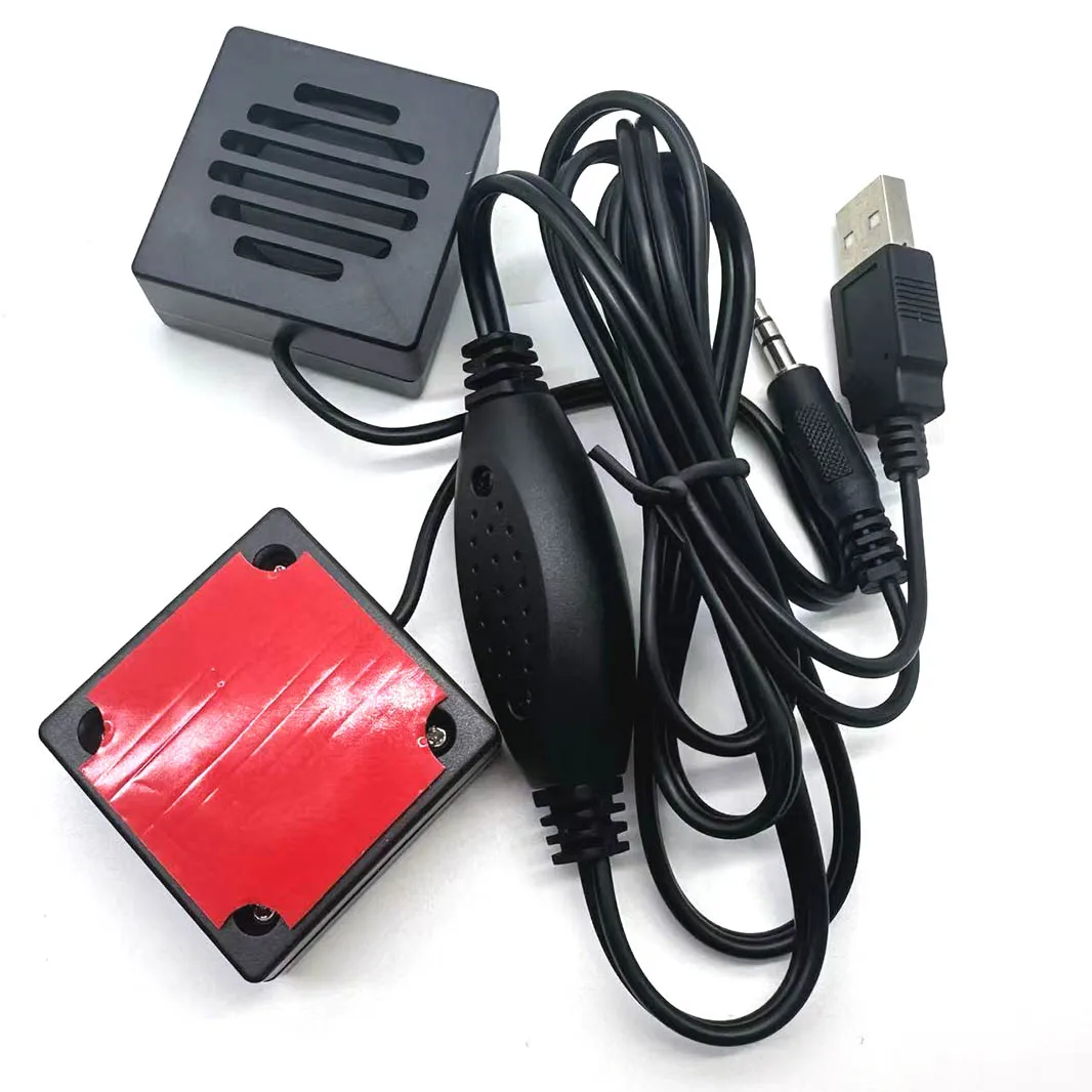 Paste Mini Computer Speaker USB Wired Universal Stereo Sound Surround Loudspeaker For Computer Laptop Notebook