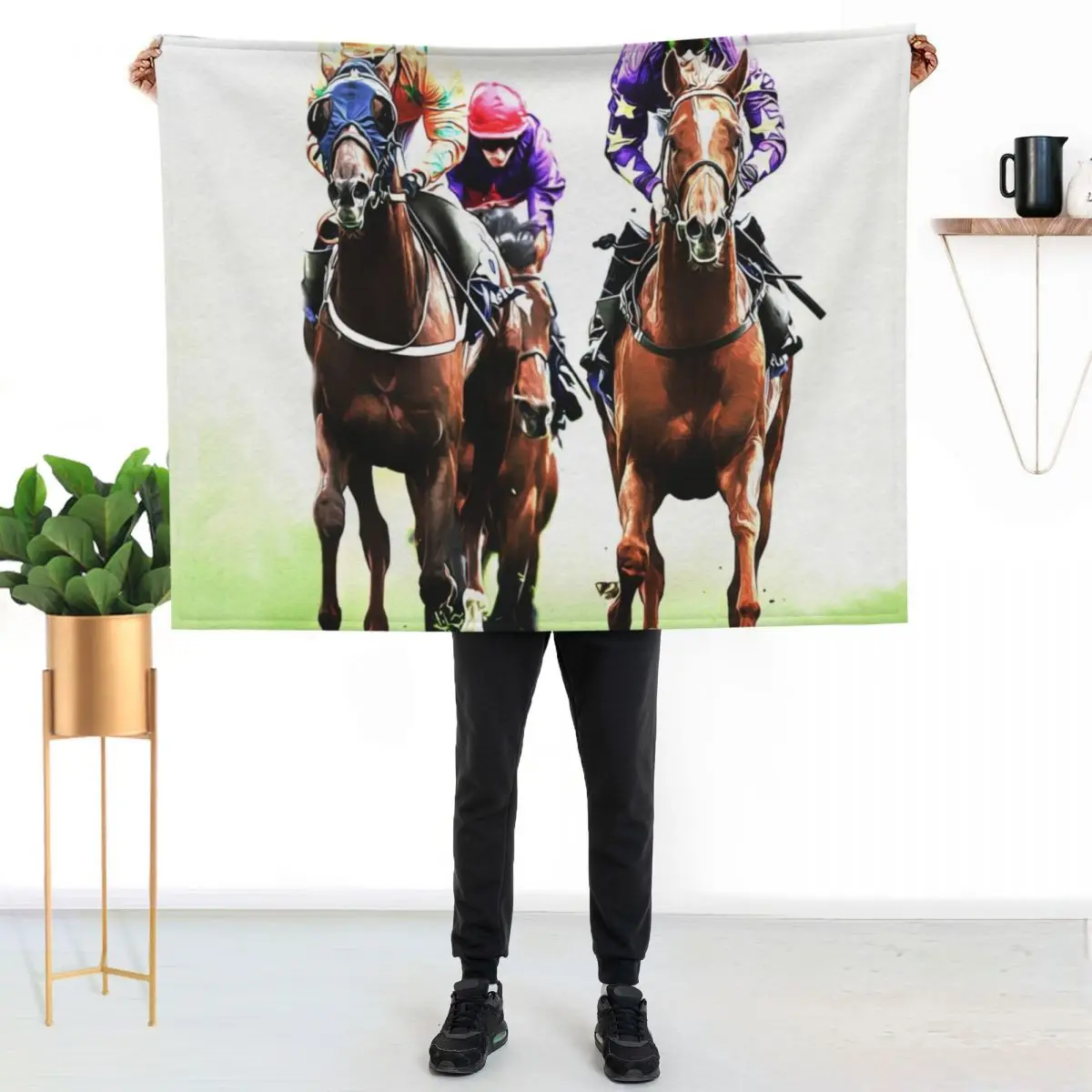 Turf Kings Throw Blanket Flannel Sofas valentine gift ideas Thermals For Travel Luxury Thins Blankets
