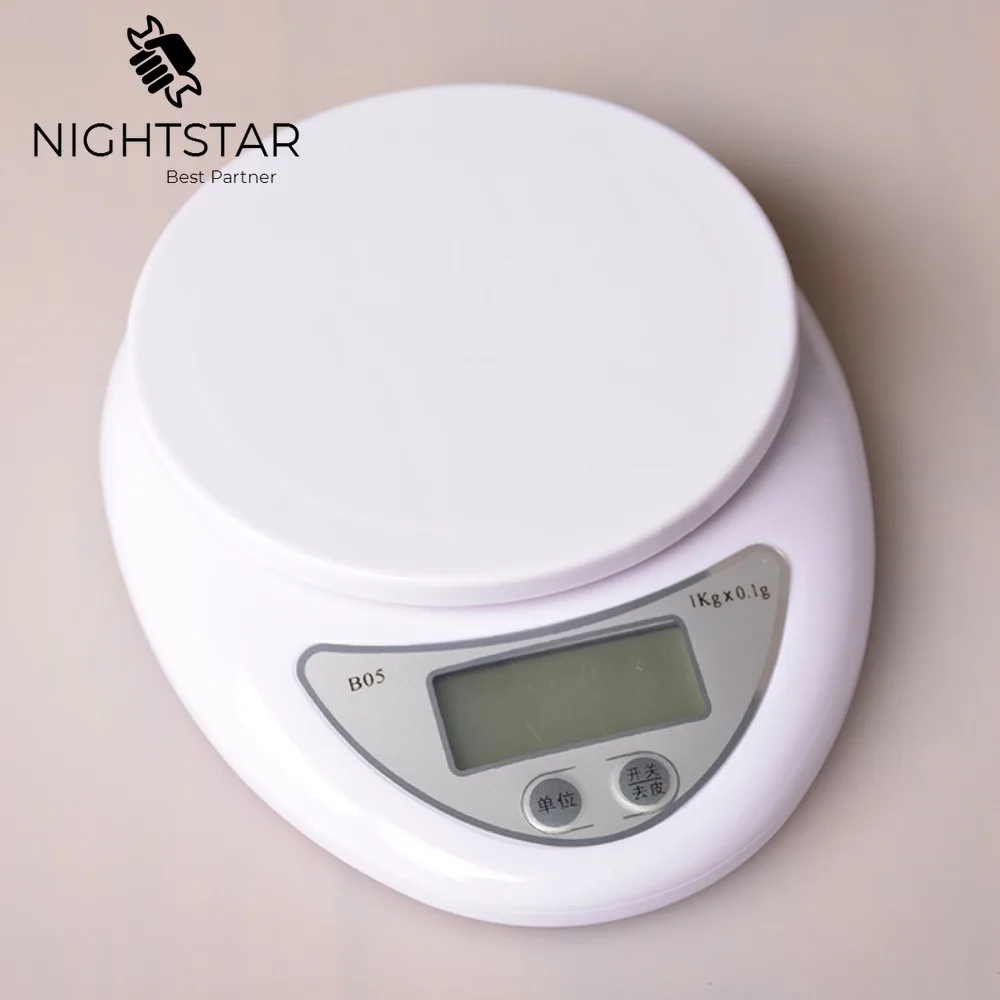 5Kg Digital Scale 5000G 1g Kitchen Food Diet Postal Scale Weight Balance LED Electronic Bench 5KG Scale Weight
