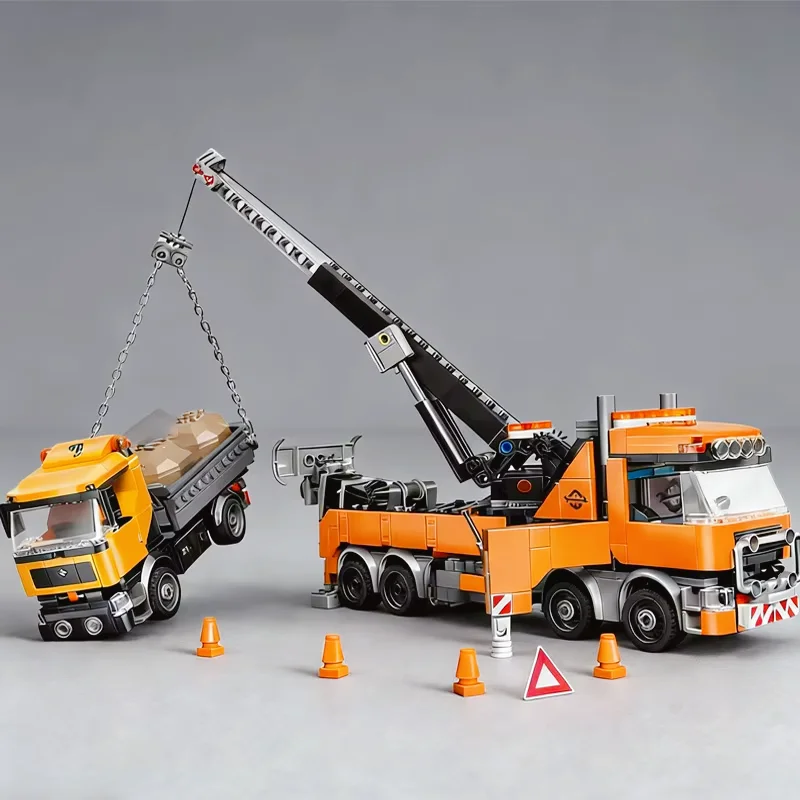 793 STUKS Nieuwe Stadstoren OP VOORRAAD 60467 Kraanwagen Bouwstenen Modelbouwset Steentjes DIY Speelgoed voor Jongens Meisjes Verjaardagscadeaus