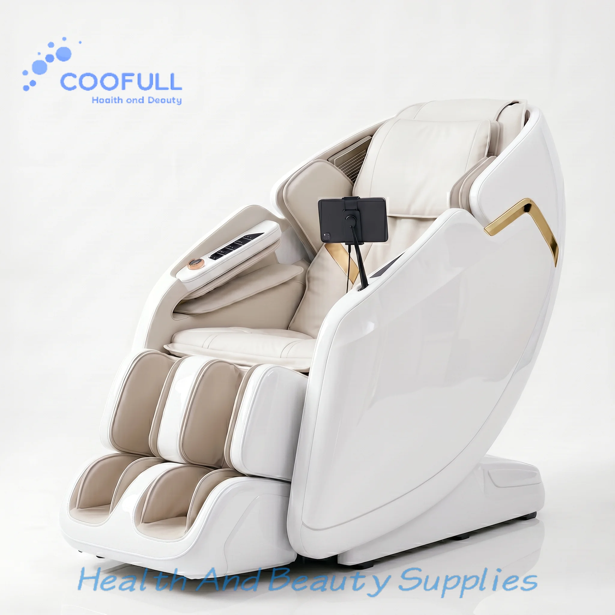 Coofull 2026 New Flexible Track Zero Gravity Real 4D Massage Chair Full Body Thai Stretch AI Voice Control Recliner for Home Use