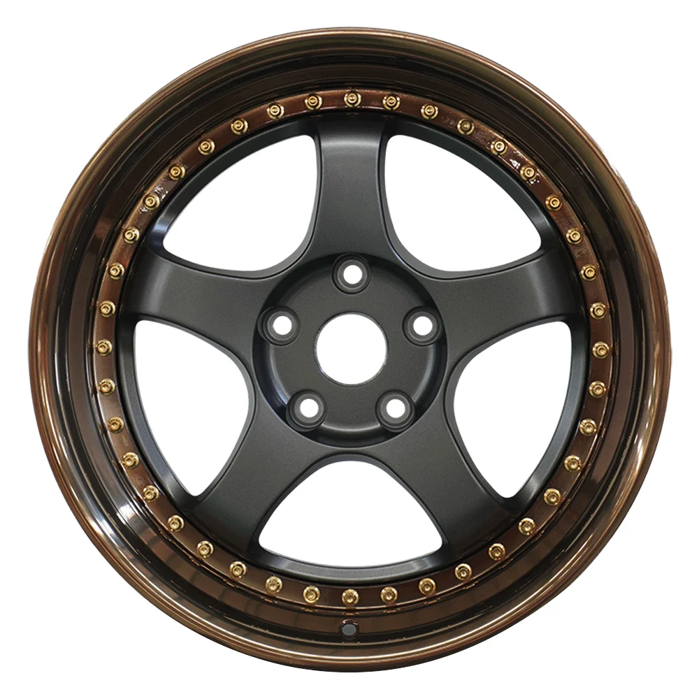

Hot-selling New Forged Bronze Aluminum Alloy 3-Piece Wheels for Carrera S 997 for 944 964 Turbo Macan for E70 Five Spoke 5x130