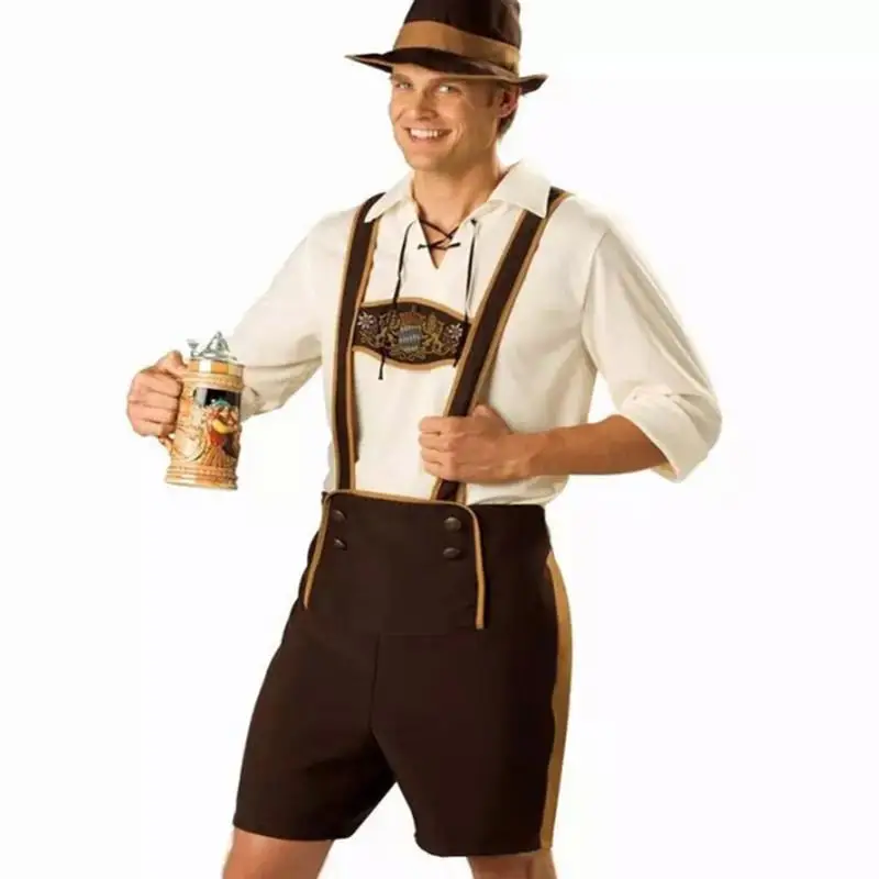 

New Halloween Bavarian Beer Festival Waitress Uniform COSPLAY Strap Costume Women's Traditional Ethnic Stage Performance Clothes