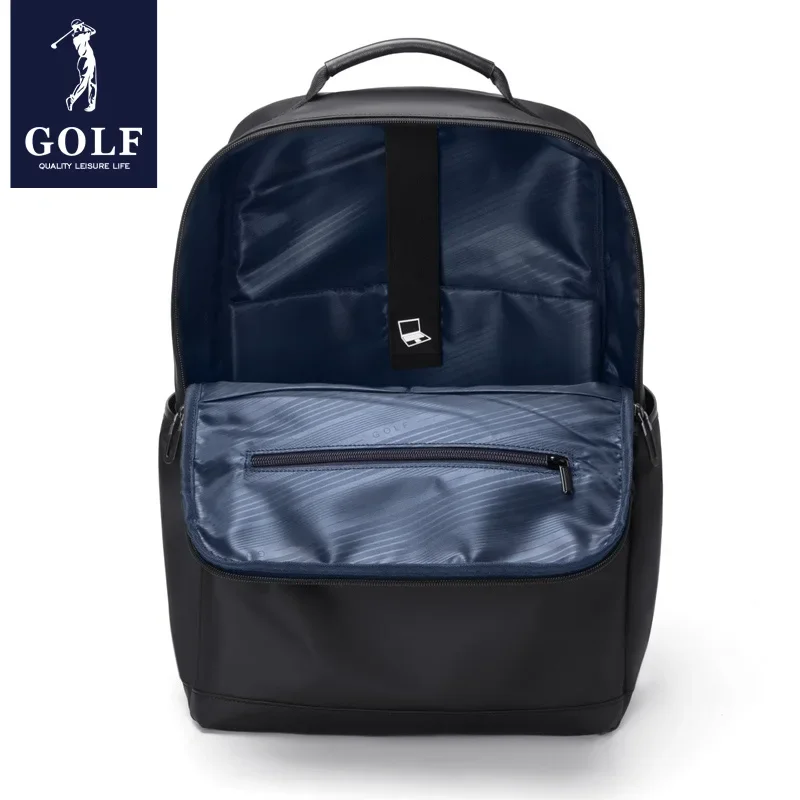 GOLF 15 6-calowy plecak na laptopa z zamkiem błyskawicznym Wodoodporny Oxford Duża pojemność Podróżne codzienne plecaki Casual School Student Torba