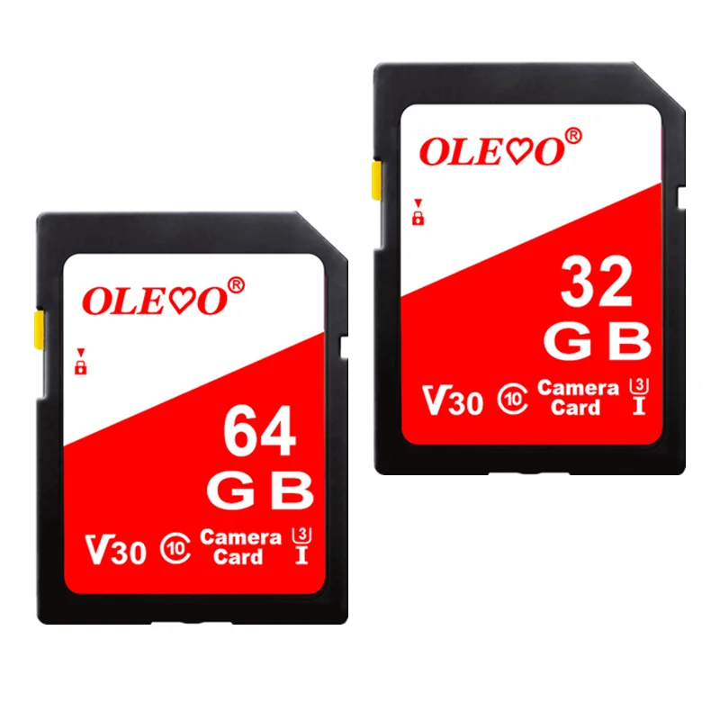 High Speed SD Card 128GB A1 for Camera Memory Card 64GB U1 SD Card V30 SD Card 32GB Memory SDCard C10 for 1080P Video
