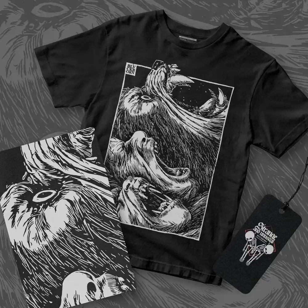 Werewolf Transformation Unisex Casual Pure Cotton T-Shirt