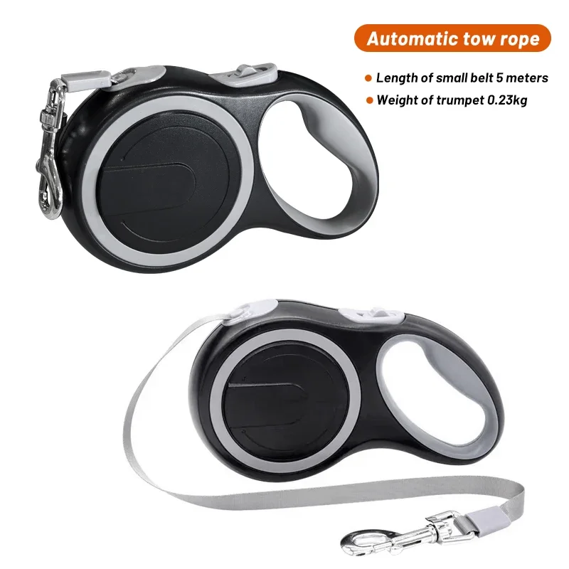 Retractable Dog Leash 26ft Medium & Large Dog Leash Nylon Strap Anti-tangle One Hand Brake Locking for Large Medium & Small Dogs