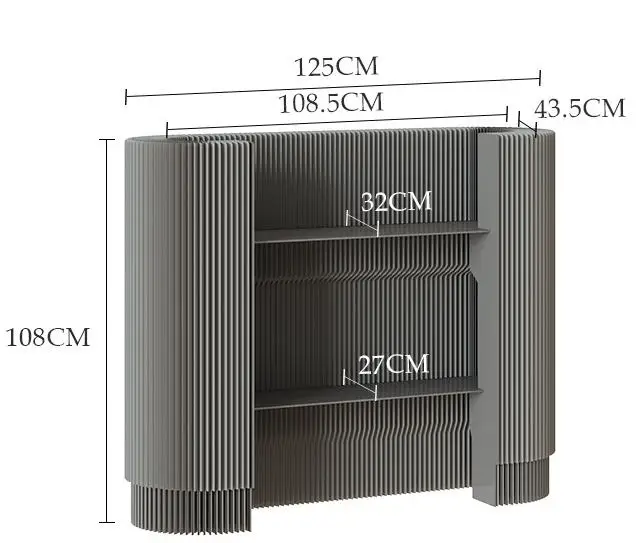 Portable Folding Reception Desk Kraft Paper Movable Event Front Desk For Boutique For Space-Saving Reception Areas