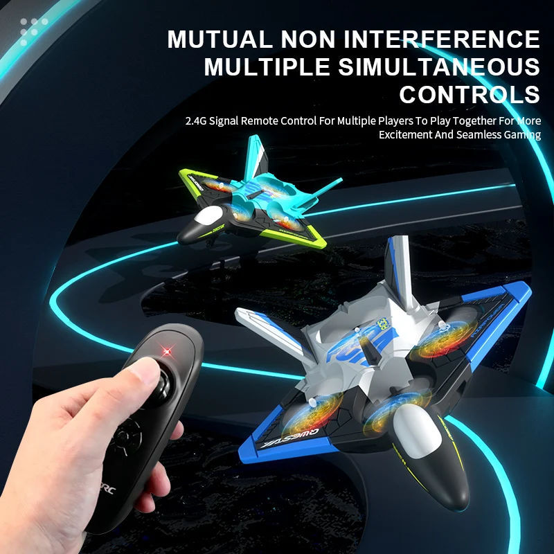 

4K gravity induction RC aircraft fighter with aerial toy Children's boy foam glide model aircraft UAV holiday toy gift