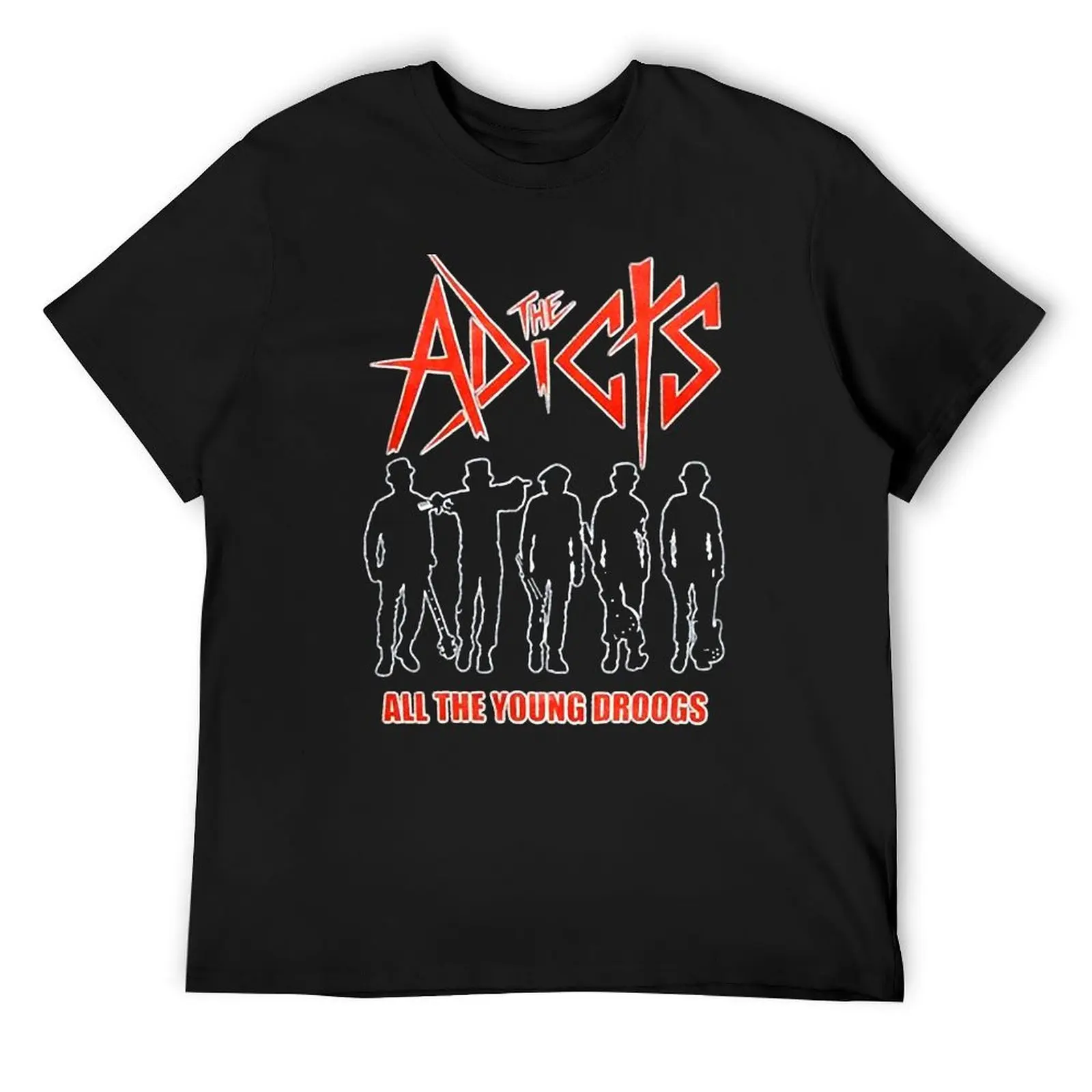 

The-Adicts-All-The-Young-Droogs T-Shirt blue archive Louboutins anime shirt mens t shirts