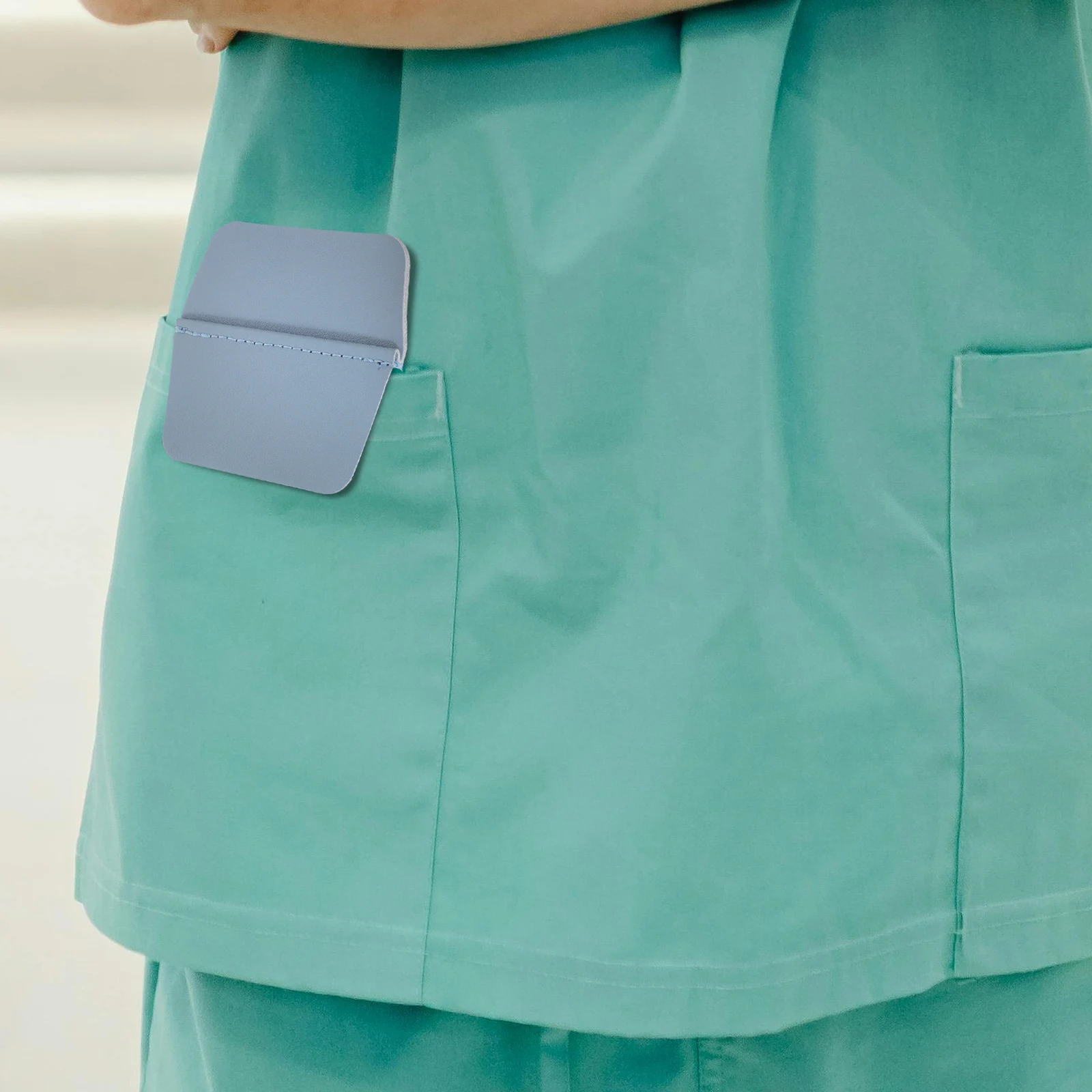 

2Pcs Portable Pen Sleeve PU Pencil Insert Bag for Doctors Nurses Pocket Organizer Storage Pouch for Pens Pencils Cards