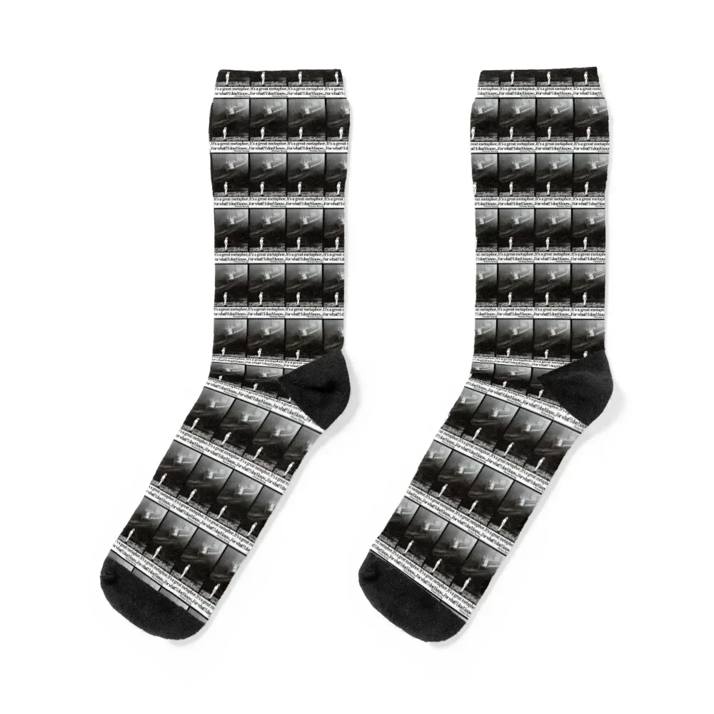 

Fitzcarraldo Werner Herzog Quote Socks heated hip hop Socks Women Men's