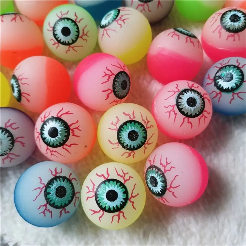 Games Bath Toys Bouncy Toy Kids Children Gifts Scary Eye Balls Jumping Balls Halloween Bouncy Balls Halloween Party Supplies