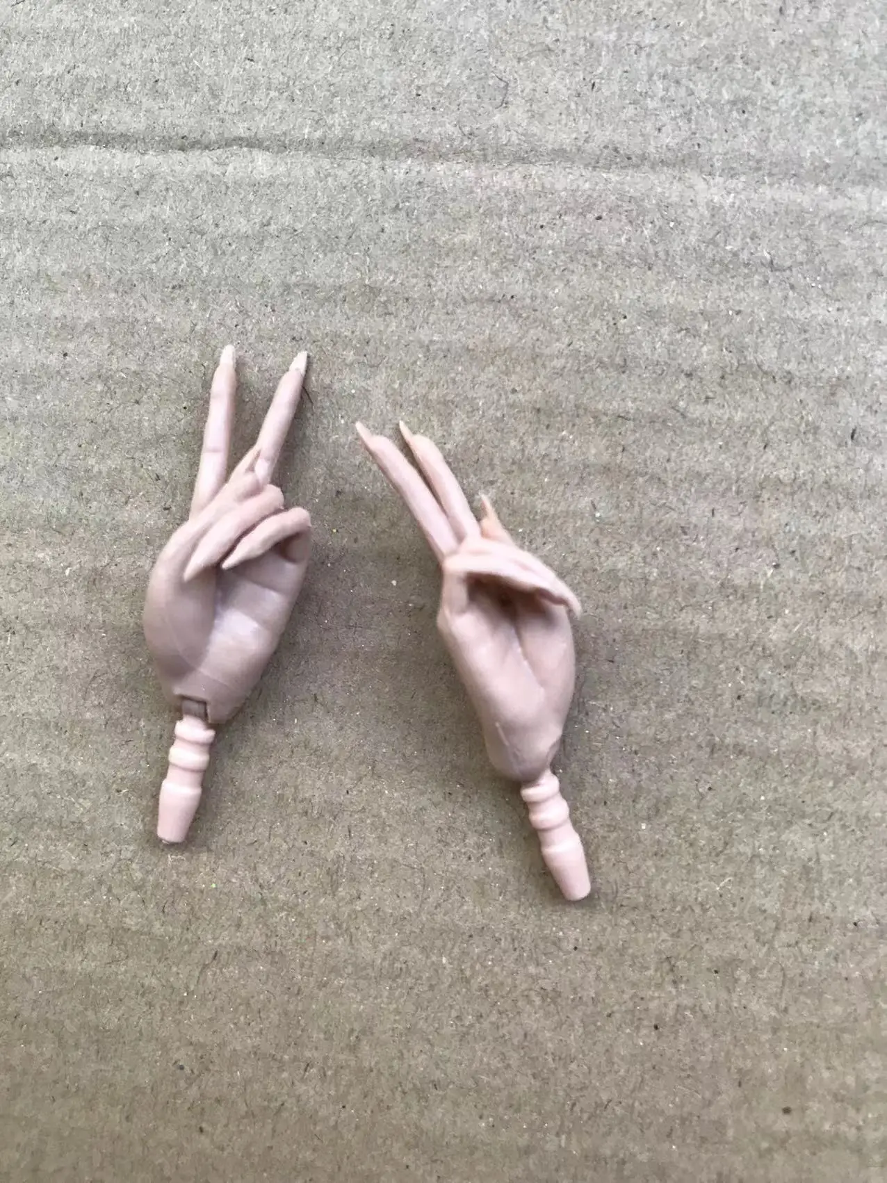 MENGF Doll Hands Long Nail Quality Doll Parts 8 Color 7 Gesture Hands For FR IT PP Super Model Doll Accessories DIY New Decors
