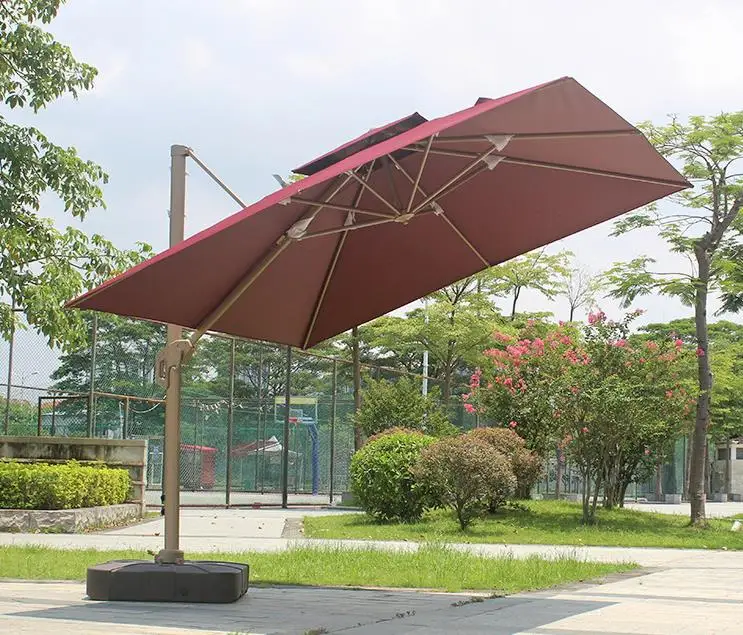 Promotional Big Size Garden Parasol Patio Sun Outdoor Umbrella For Garden