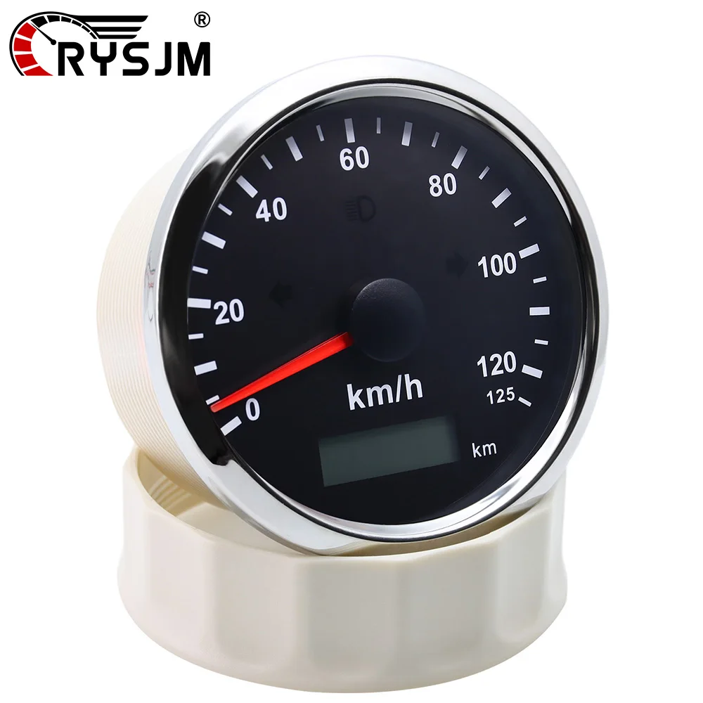 Compteur de vitesse universel pour voiture, 12V, 200kmh, 120kmh, odomètre numérique, ATV, UTV, bateau marin, étanche, GPS, KMH MPH