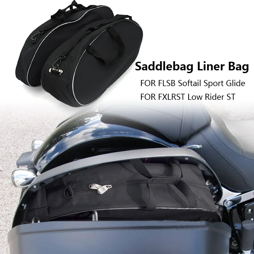

Hard Saddlebag Luggage Liners Tour Pack Soft Liner Bags For FLSB Softail Sport Glide FXLRST Low Rider ST 2022