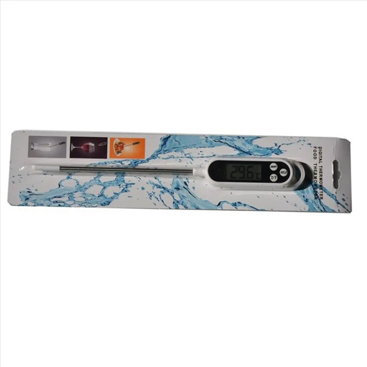 A38M 2X Digital Kitchen Food Thermometer for Meat Cooking Water Milk Food Probe Temperature Meter