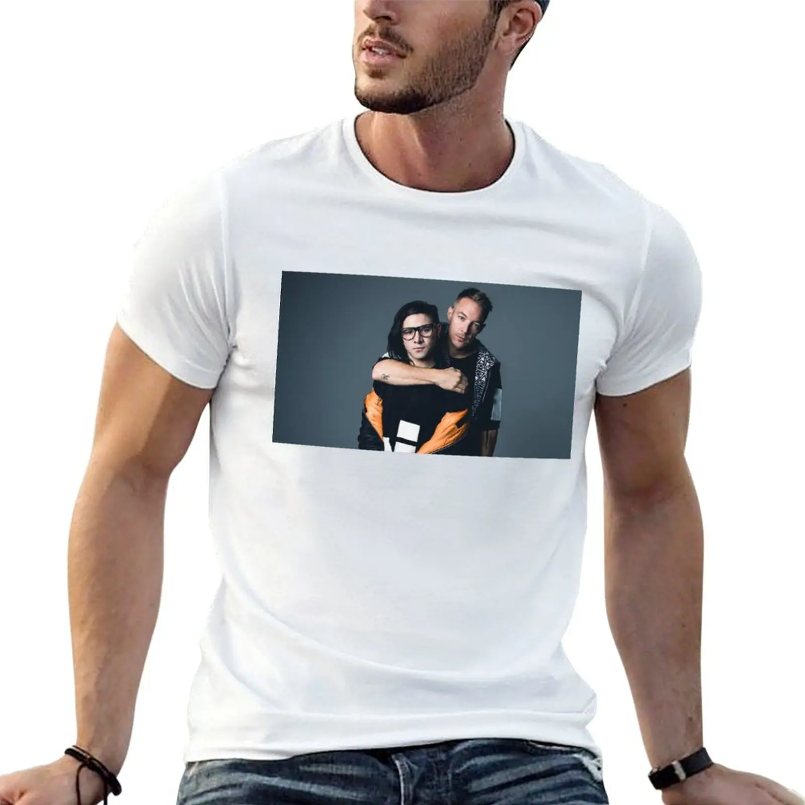 

Diplo and Skrillex T-Shirt graphic t shirts for man anime t shirts oversize T-Shirt