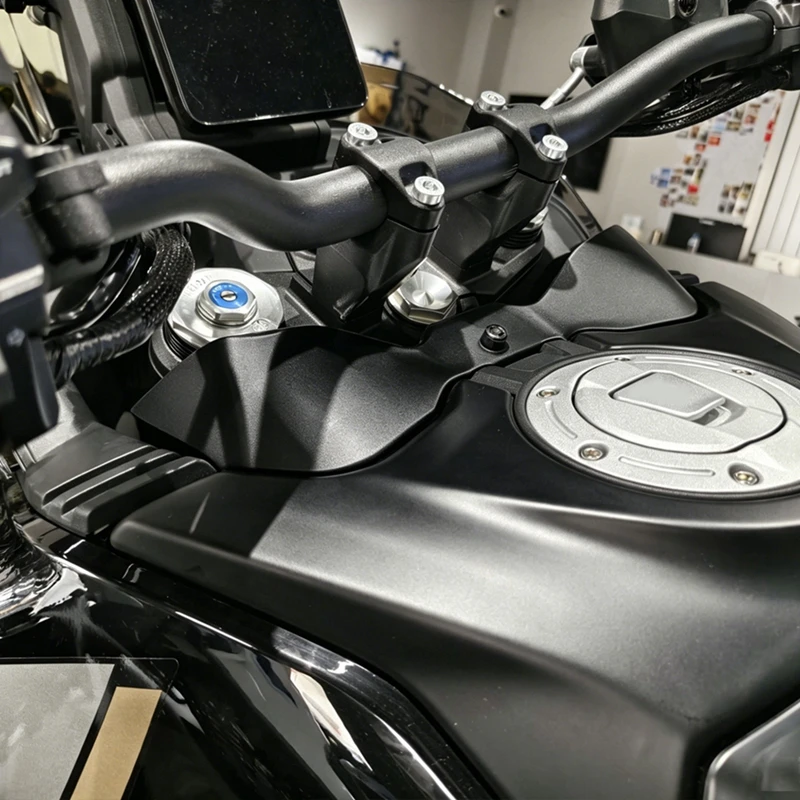 NCSMT Cockpit Windshield Forkshield Front Spoiler Aerodynamic Winglet Wing Fairing Parts for CFMOTO 800 MT-X 800MTX 800 MTX