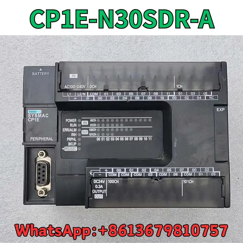 

Used PLC CP1E-N30SDR-A test OK Fast Shipping