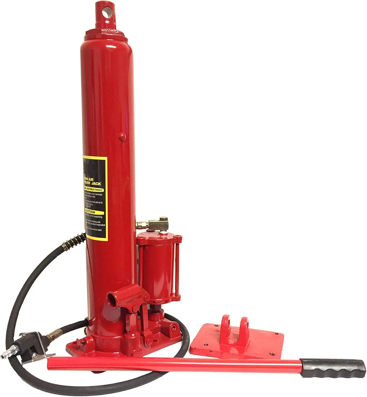 

8 TON Air/Hydraulic Long Arm Ram Jack with Removable Base