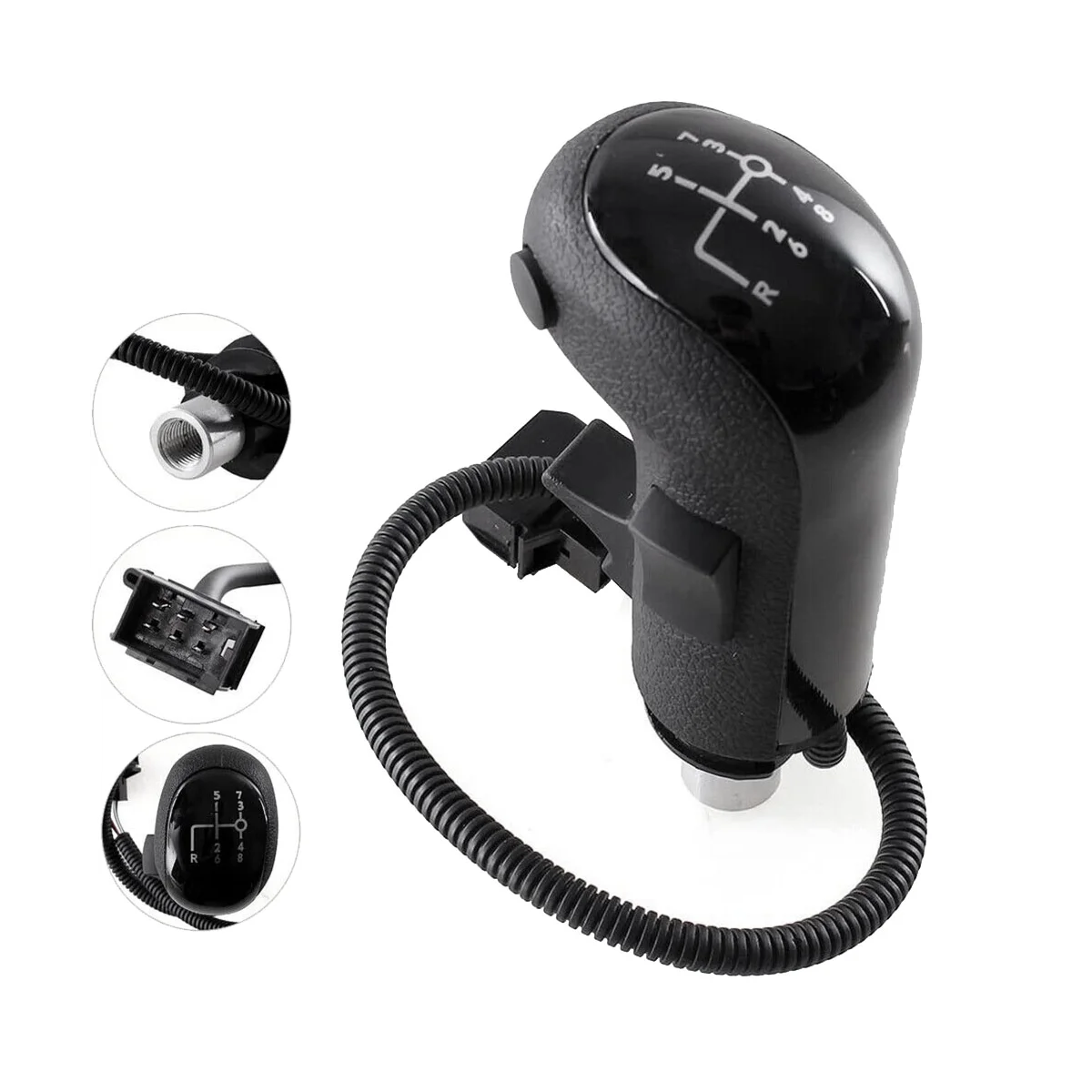 6Pin 8 Speed Truck Electric Gear Shift Knob Gear Shifter Lever Head for MAN TGA TGX TGS 81326200043